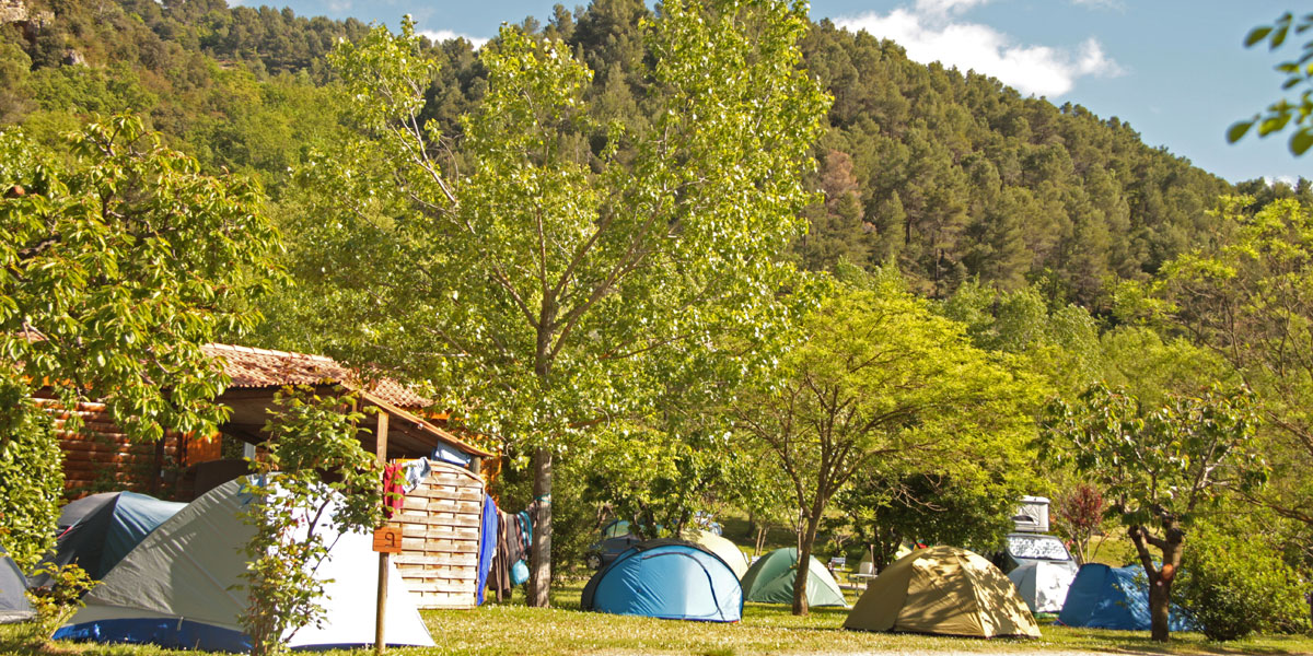 Camping les Ephélides en pleine nature à Buis les Baronnies en Drôme