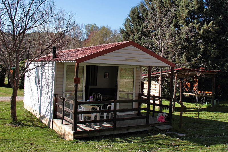 Location mobilhomes 4 personnes camping les Ephélides à Buis les